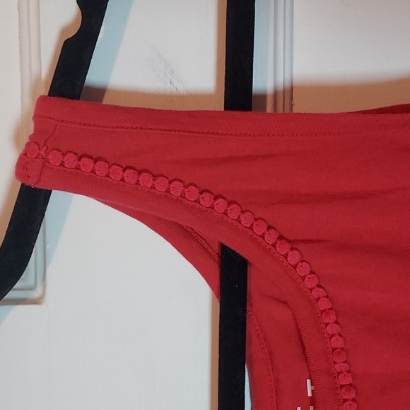 LOFT Embellished Neckline Tank in Red - Picture 5 of 10